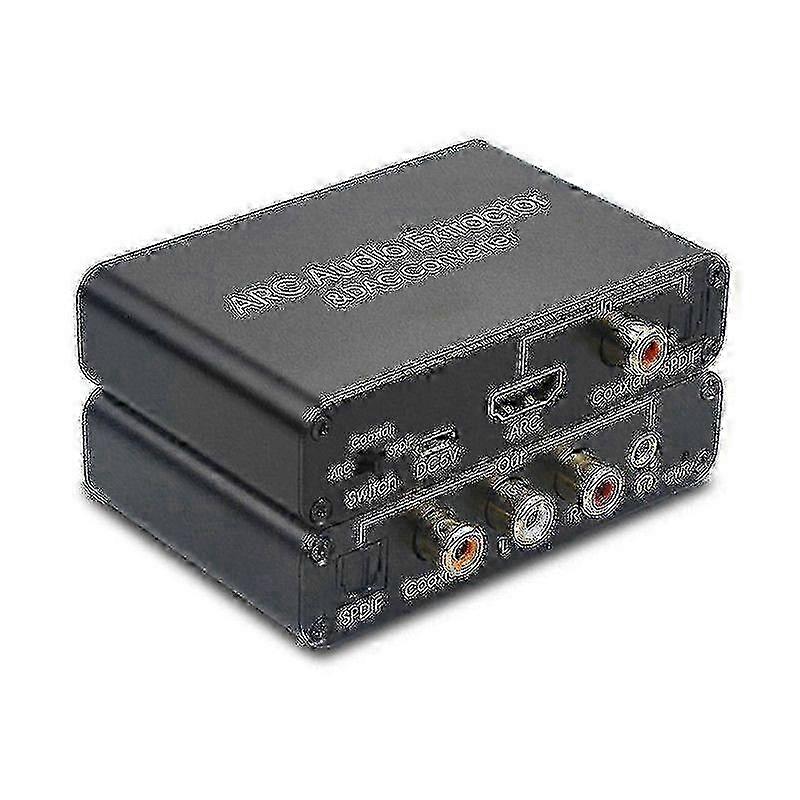 192khz Arc Audio Adapter Hd Audio Extractor Digital To Analog Audio Converter Dac Spdif Coaxial Rca 3.5mm Jack Output--