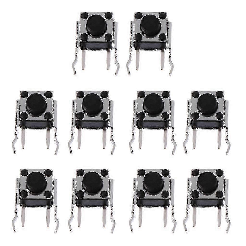 10 PCS for Microsoft for 360 Controller for RB LB Bumper Button Switch Repair Parts Kits for 360 Game Accessor Black
