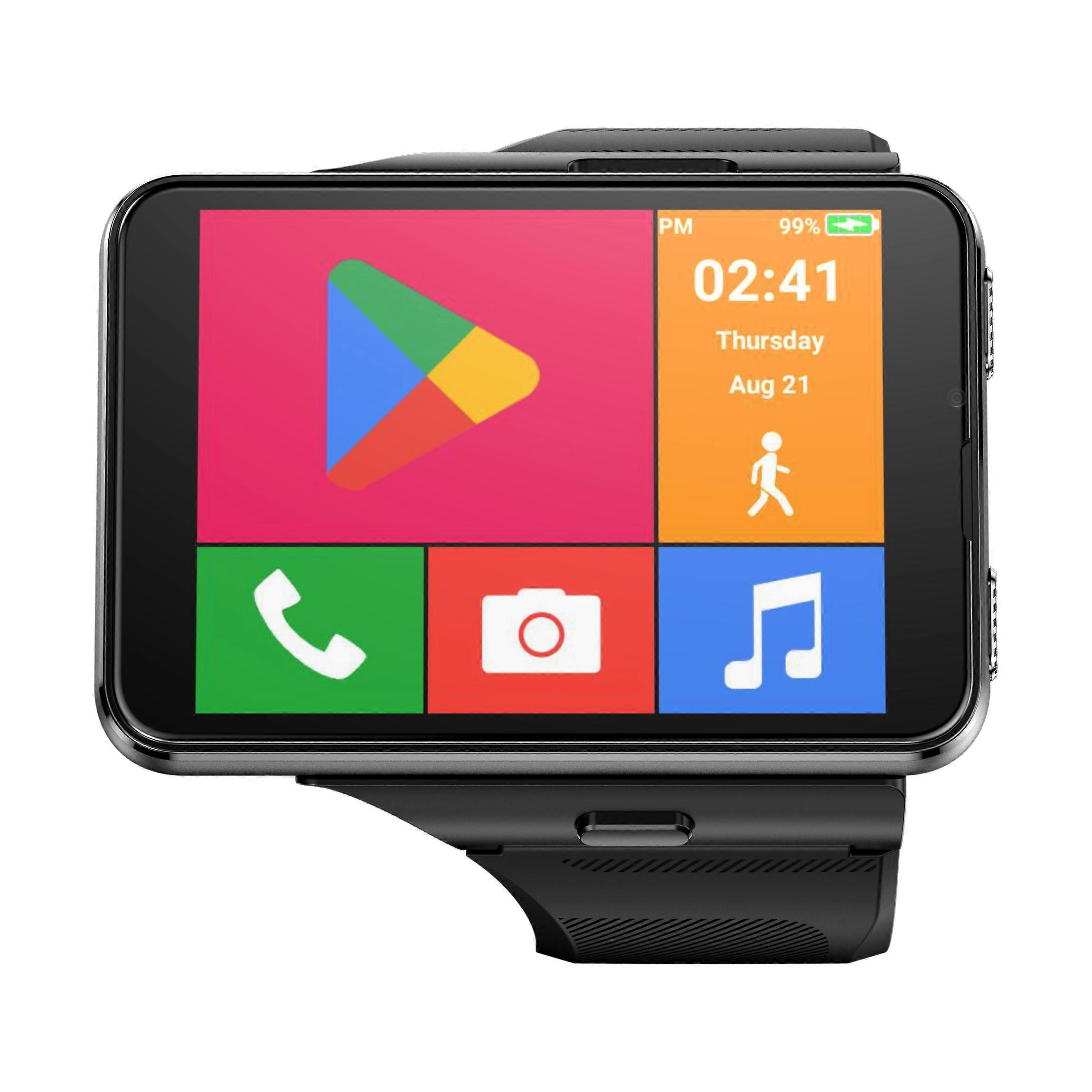 Rainbuvvy S999 plus Android 11 4G Smart Watch 2.88" Large Screen 4G LTE MTK6761 Quad Core 4GB Ram 64GB Rom 8MP Camera Men Smartwatch GPS