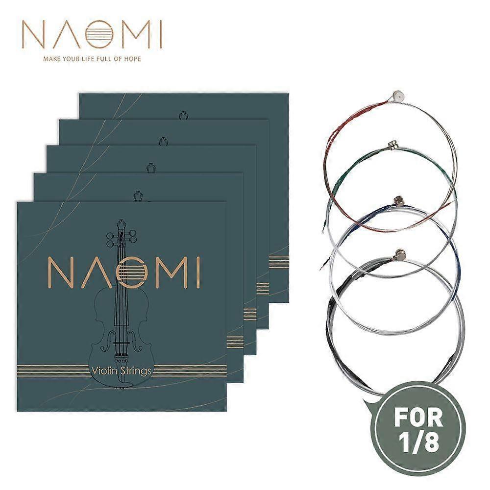 1 Set 4/4 3/4 1/2 1/4 1/8 Naomi Violin String Replacement Cello Strings Fiddle String  Concert