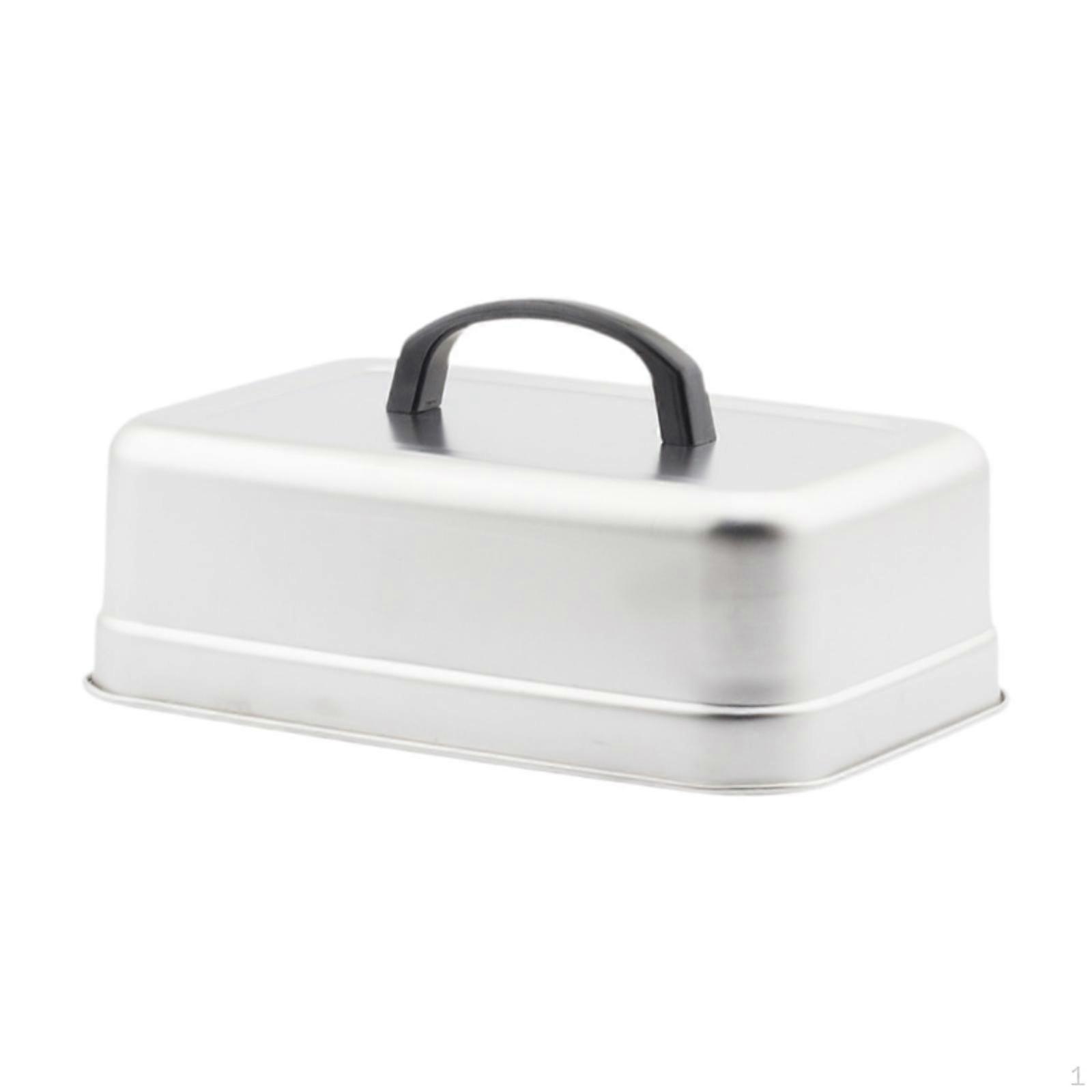 Rectangular Basting Cover, Cheese Melting Dome, Griddle Grill Accessories, Metal Lid Steaming