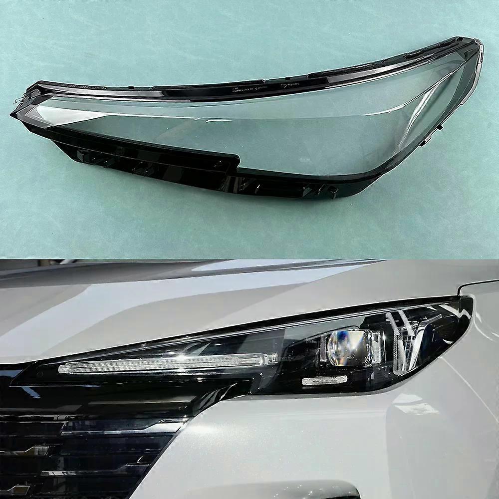 For Changan CS55 Plus 2 Generation 2022 2023 Headlamp Shell Transparent Headlight Cover Lamp Shade Lampshade Lens Plexiglass