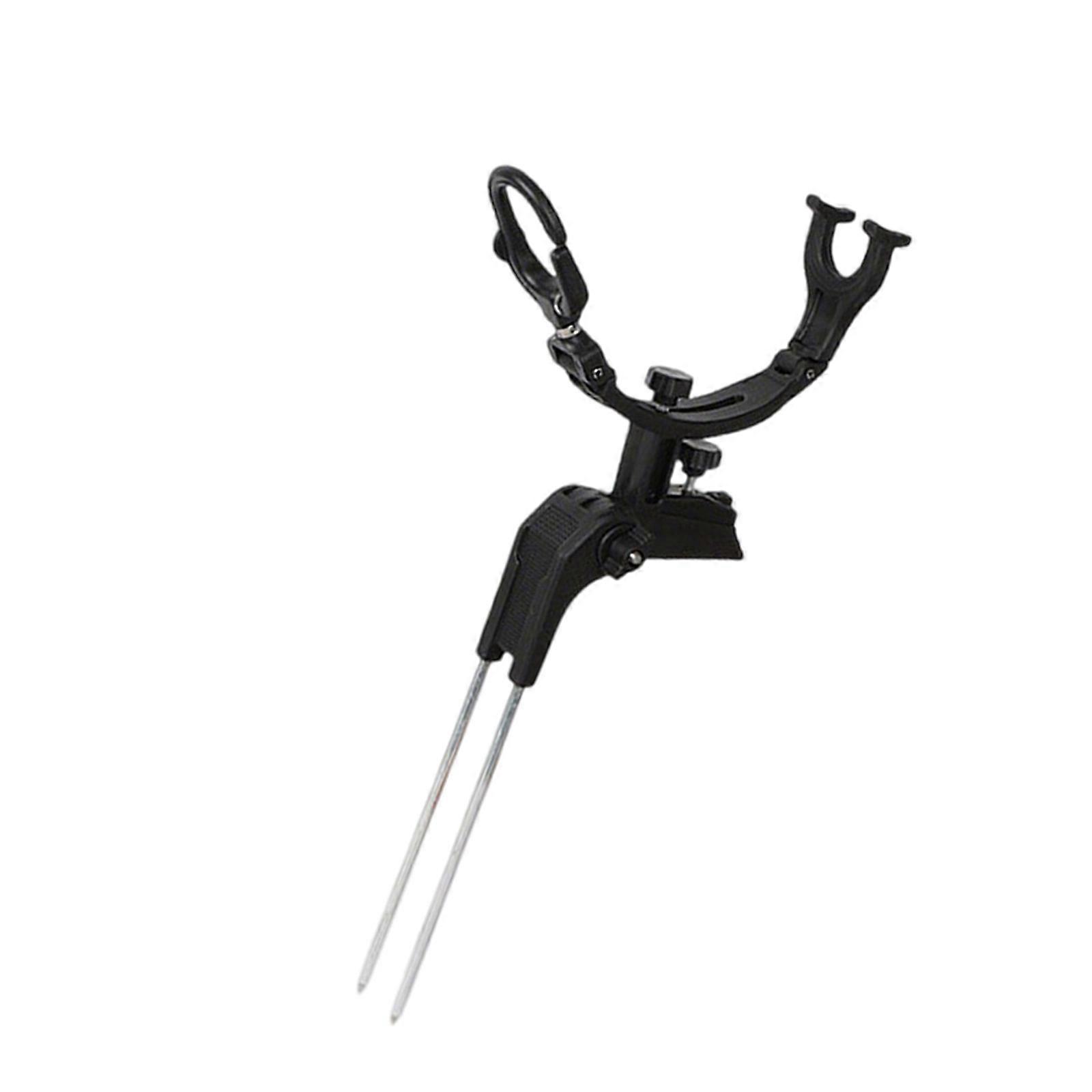 Support pour cannes à pêche avec piquet, accessoire de pêche, support de canne portable, multicolore