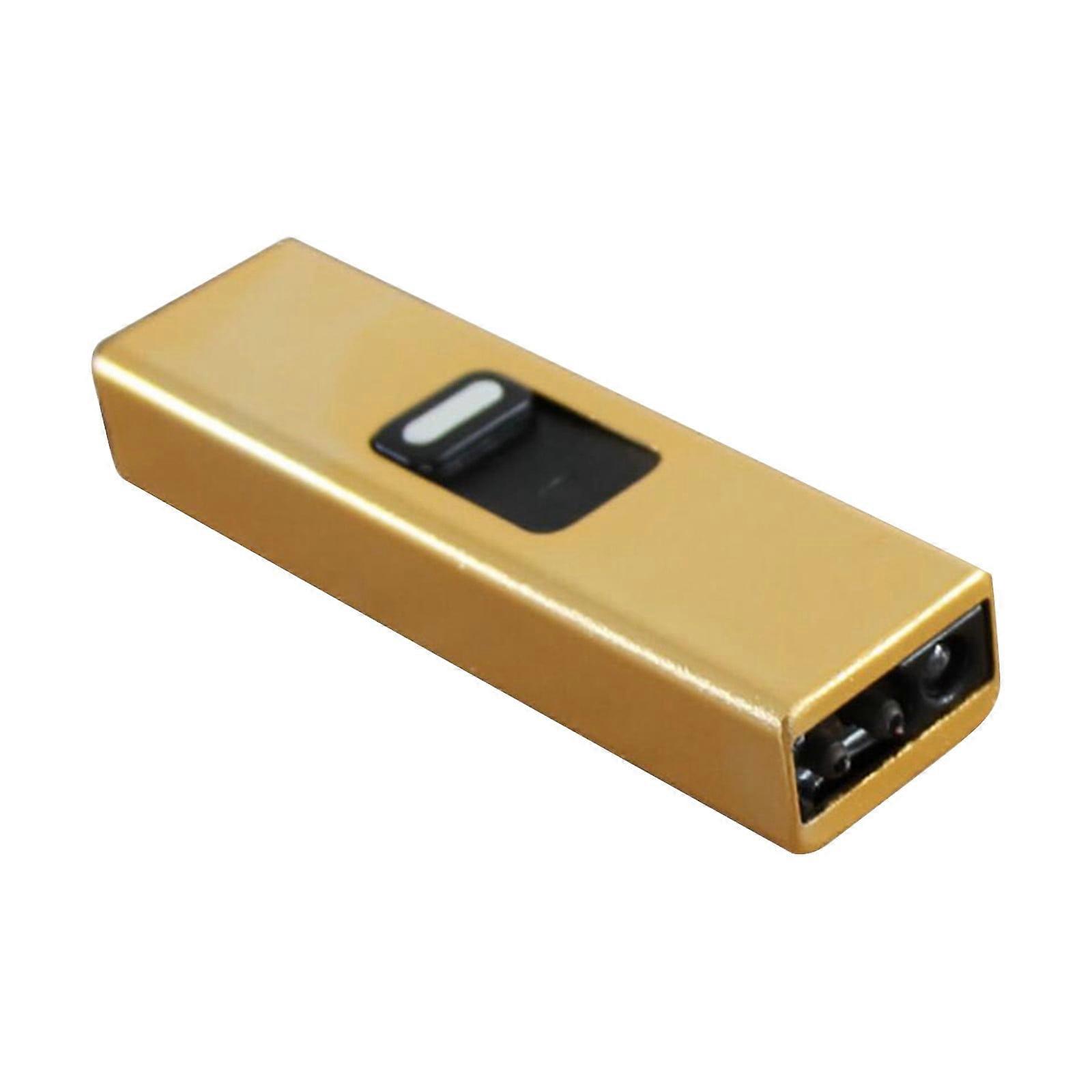 YiFudd Windproof Lighting Function Electronic Usb Charging Self-protection Miniature Flashlight