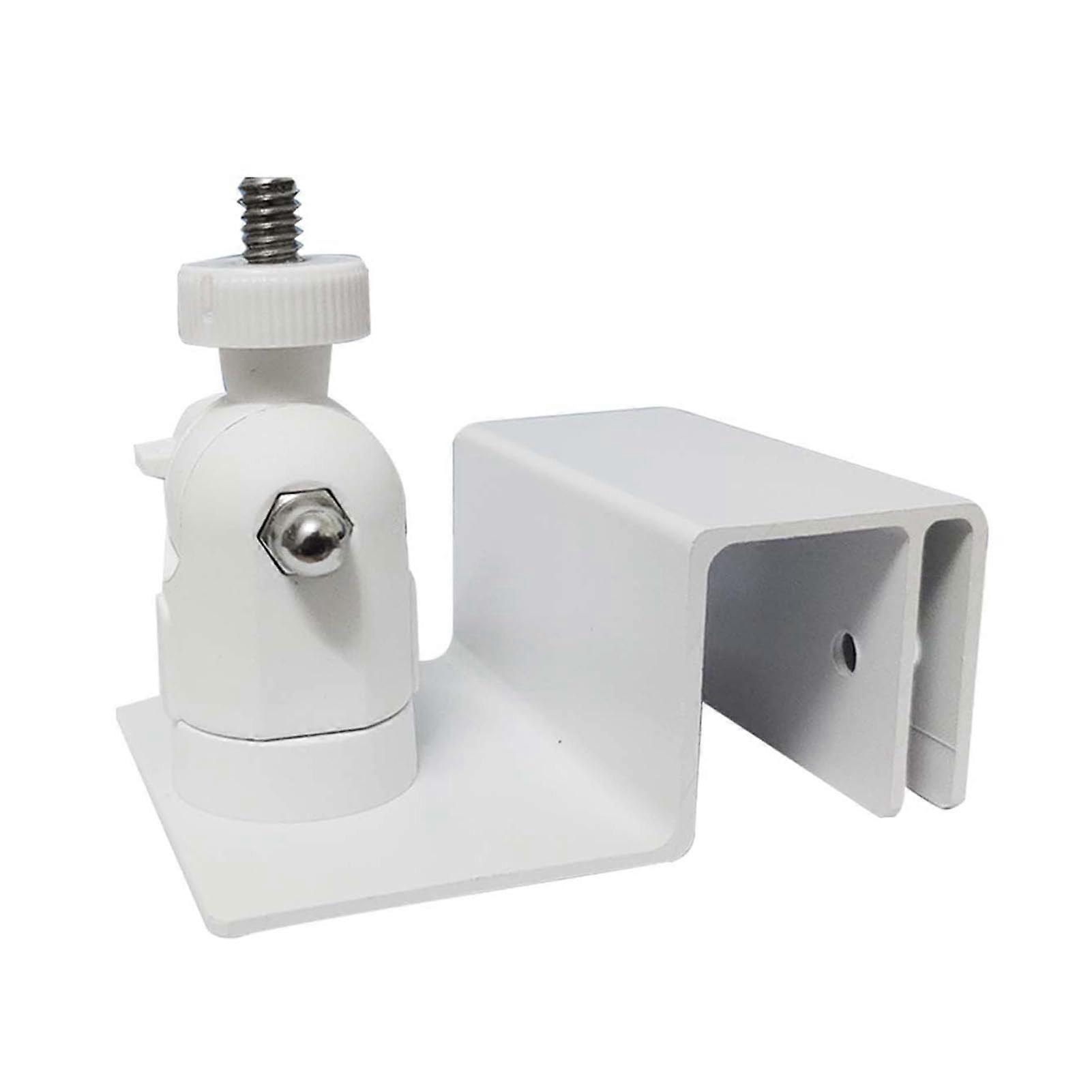 Gutter Mount Bracket for Mini Satellite Dish with Adjustable Angle Clamp and Aluminum Alloy Adapter