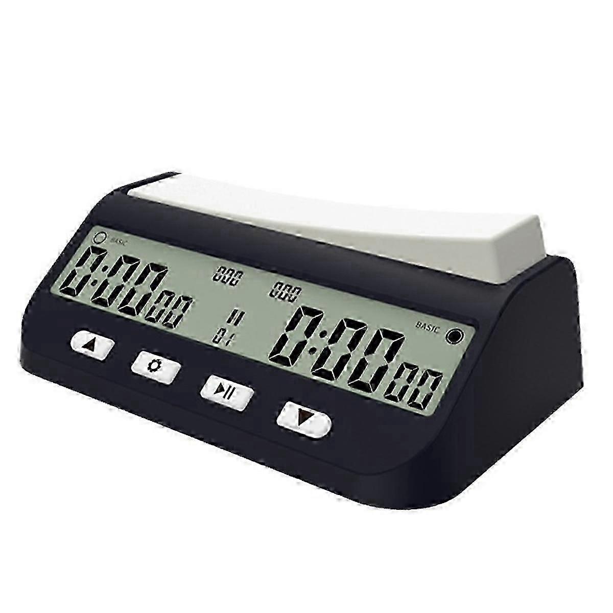 Professional Chess Timer with Multifunctional Digital Display for Competitive Game Timing