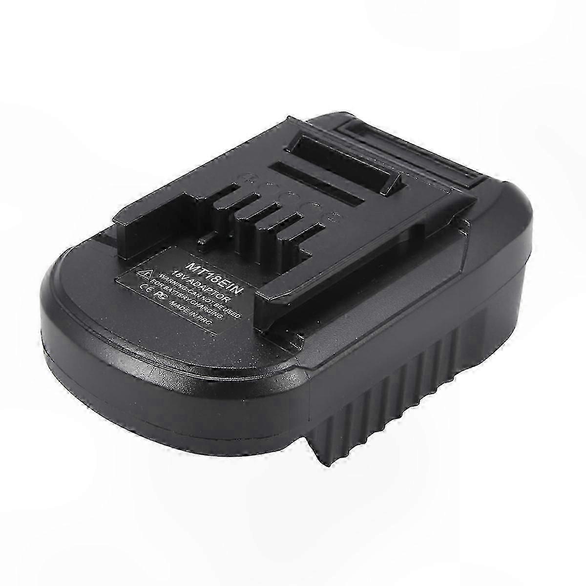 Adapter for 18V Li-ion Batteries, Compatible with Makita and Einhell Tools
