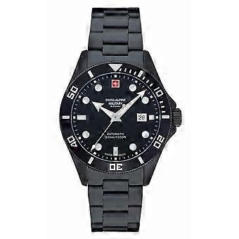 Swiss Alpine Military - 7095.2177 - Wristwatch - Men's - Automatic - Deep Sea