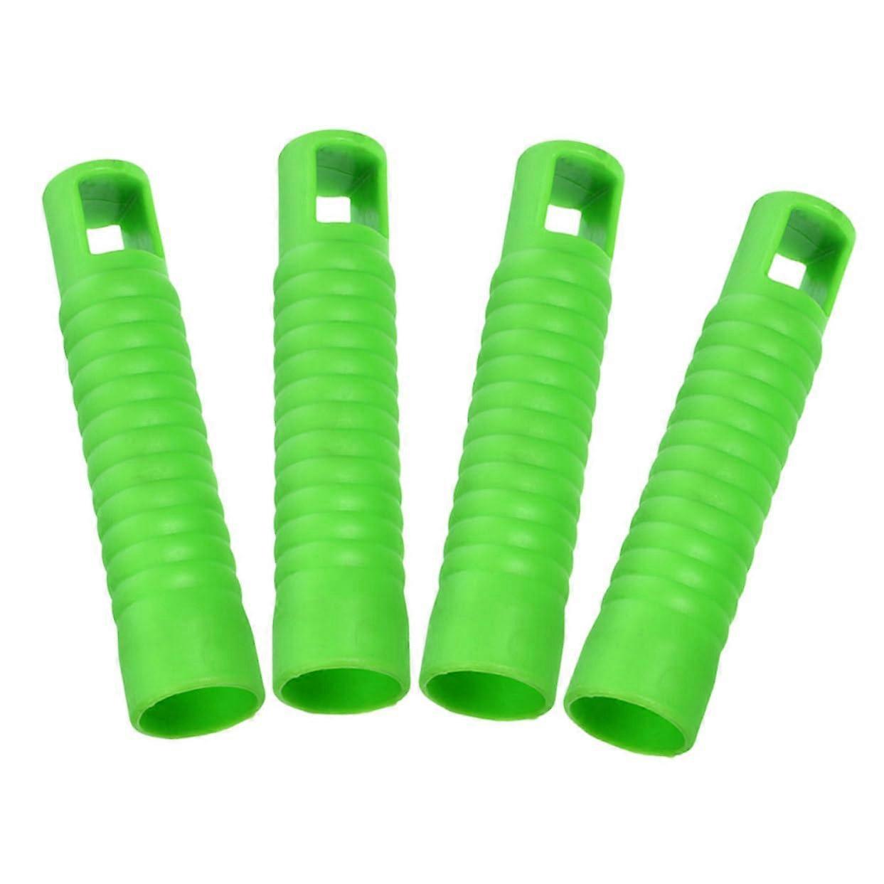 4Pcs Mop Handle End Caps Non Slip Replacement Grips Durable Rod Sleeves for Easy Cleaning
