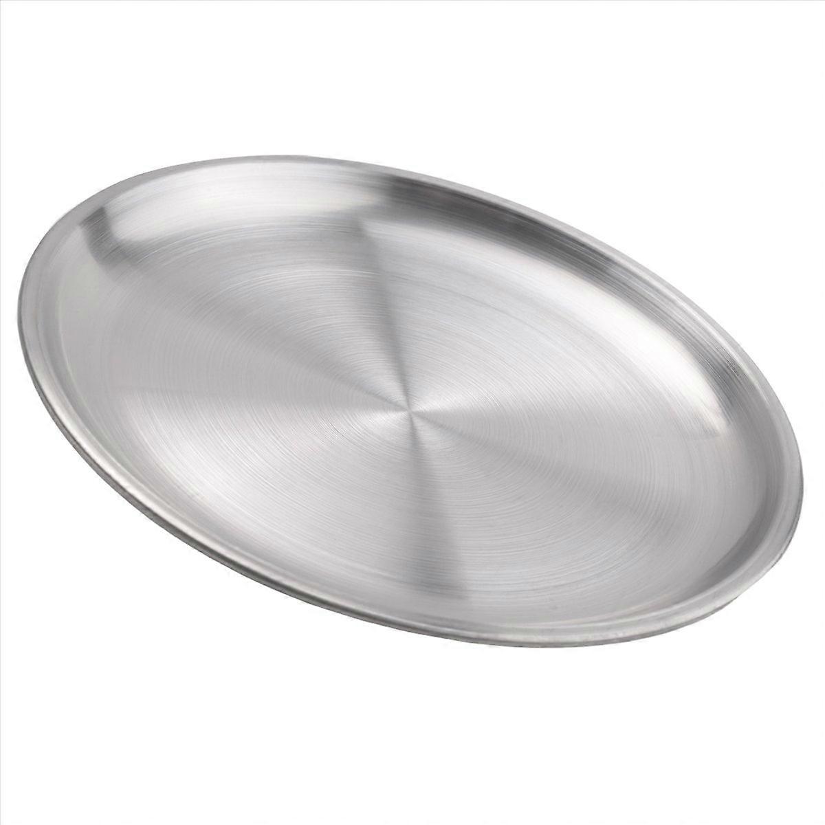 14cm Stainless Steel Bone Spitting Dish Silver Shallow Tray