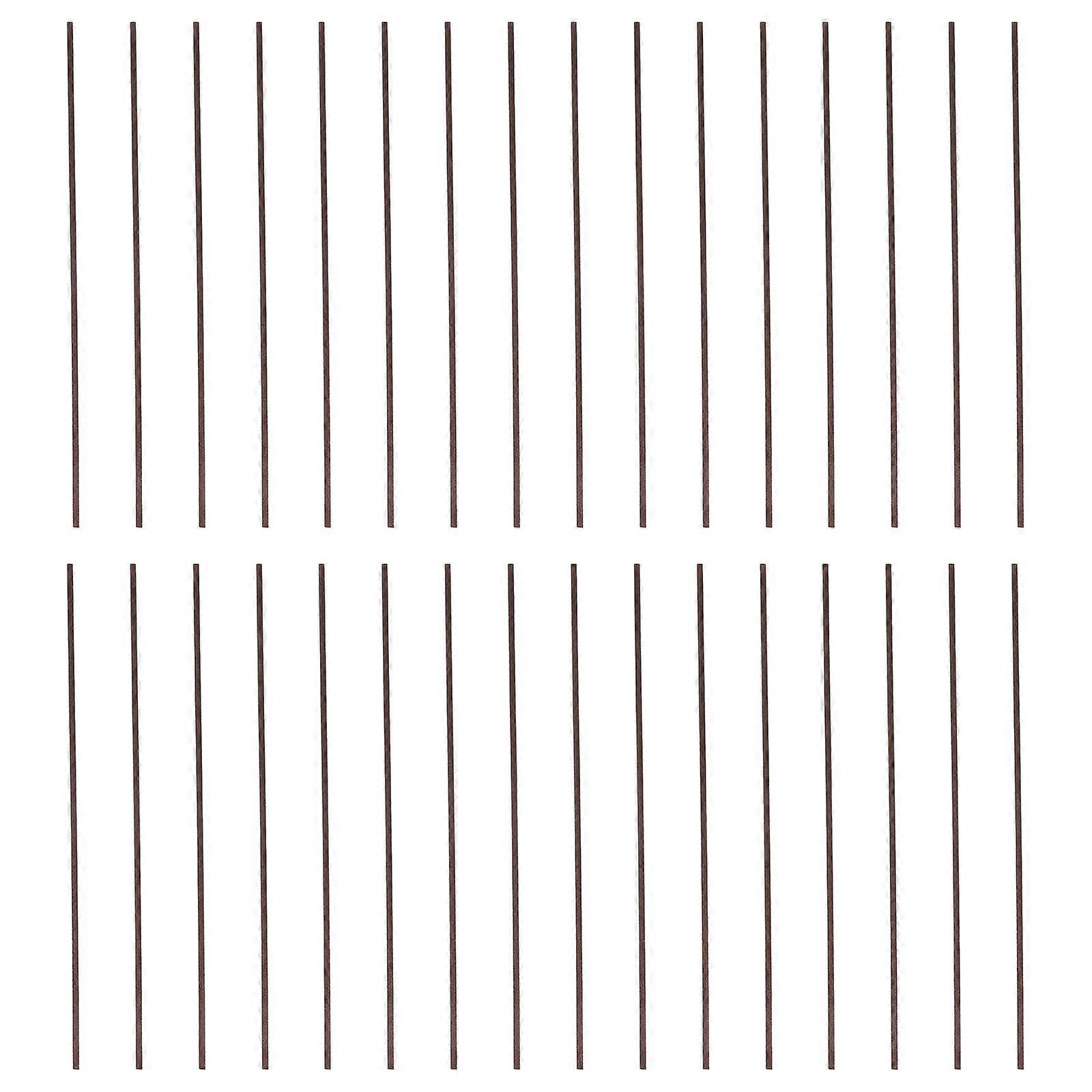 Coffee Natural Rattan Reed Diffuser Sticks for Aroma Diffuser 50Pcs Sticks