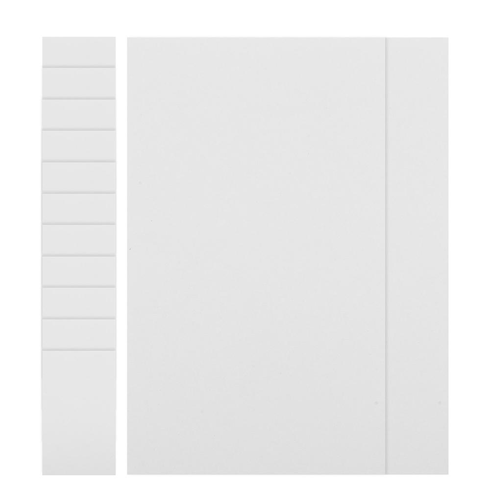 Blank White Cards Paper for School 500Pcs Small Notepad Set