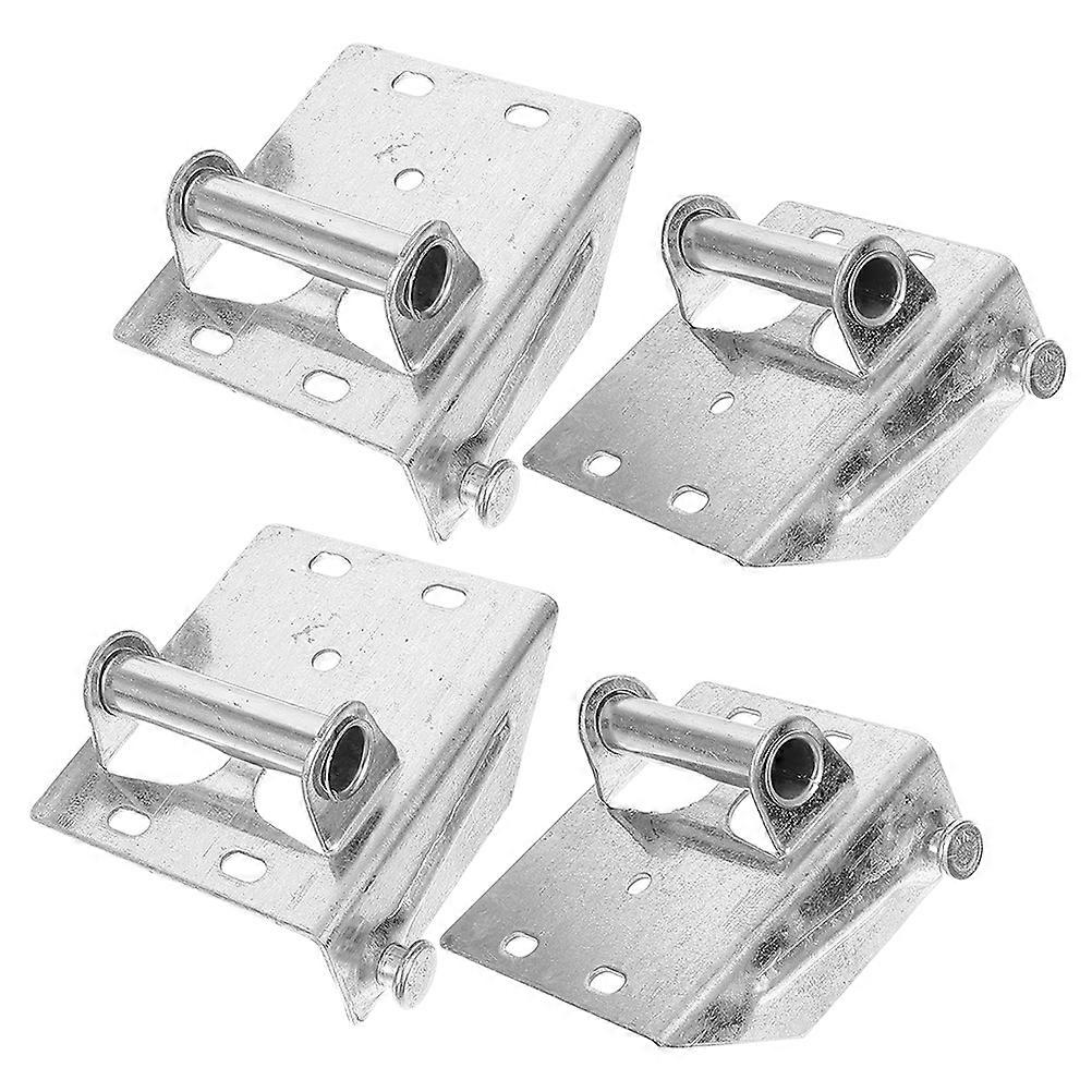 Garage Door Bracket Iron Bottom Section Bracket for Garage Doors 2Pairs