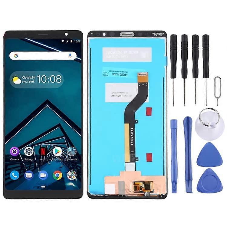 Replacement LCD Screen with Digitizer Full Assembly for Lenovo Tab V7 PB6505 PB6505M PB6505MC