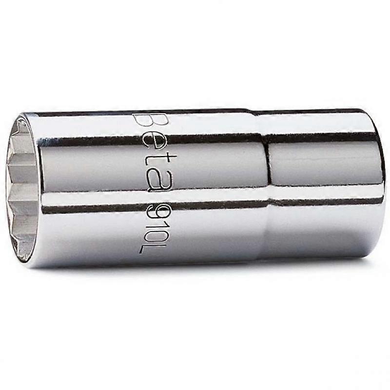 Beta 009100308 910B L8 8mm Bi-hex Hand Sockets Long Series 3/8 Drive