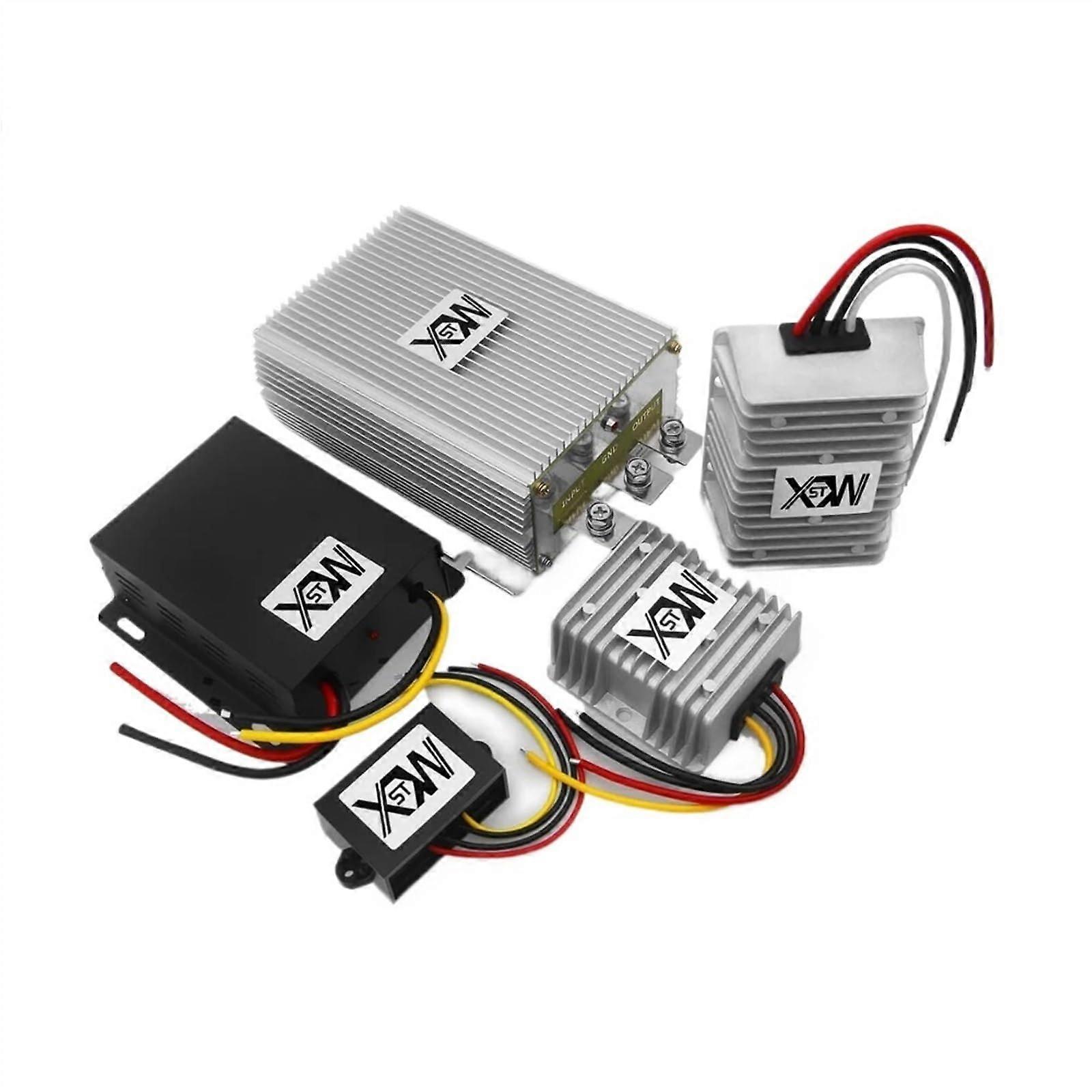 DC to AC Power Inverter 12V to 24V Boost Converter 20A Stable Voltage Output for Car and Solar