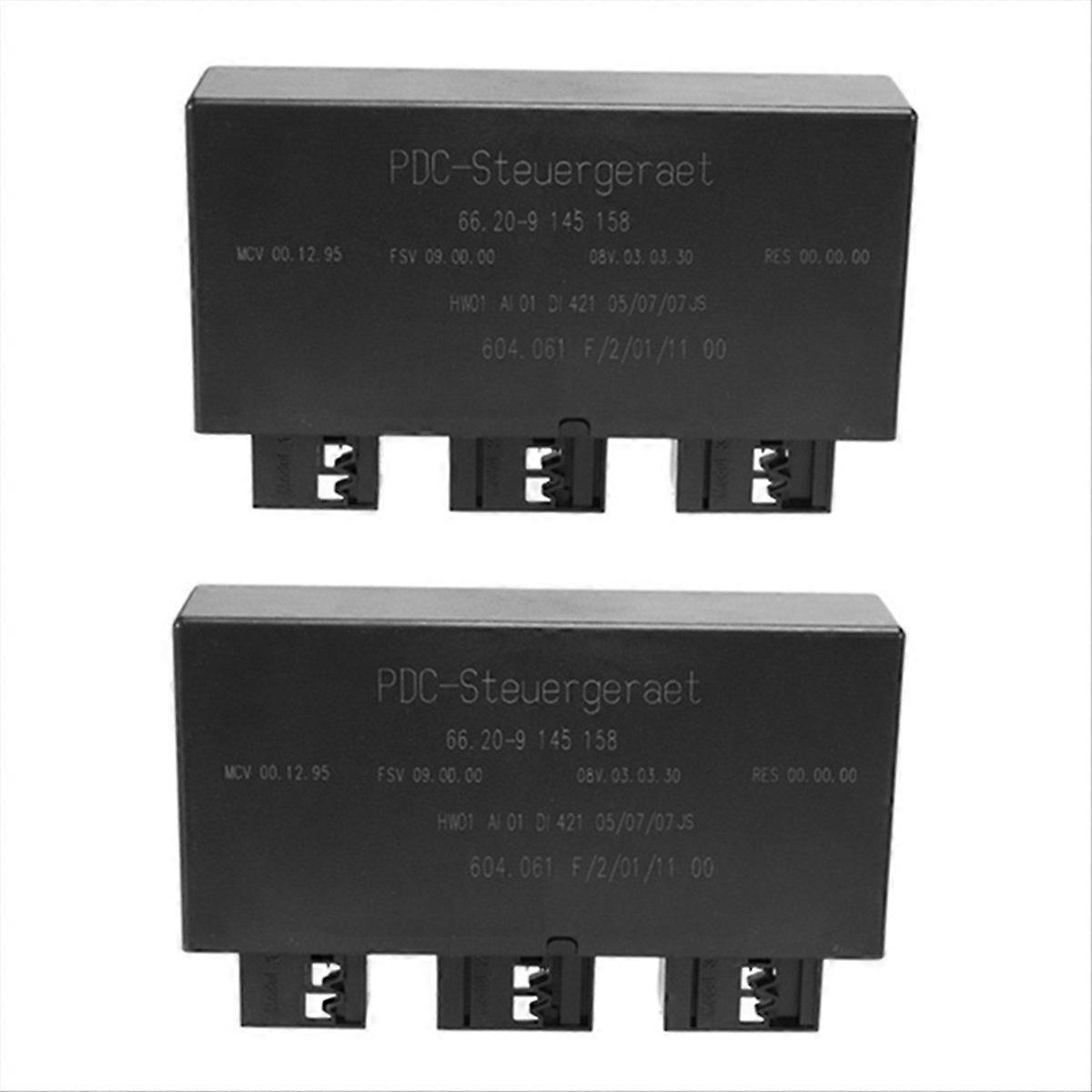 2PCS 66209145158 Parking Sensor Aid Distance Control Unit Module for 5 7 X5 Series E60 E61 E63 E64 E