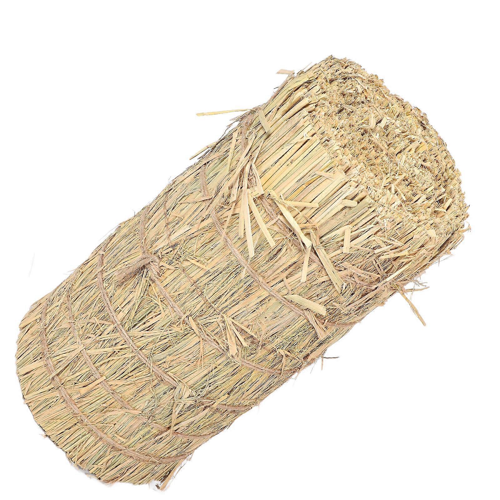 Grass Stack Decoration Straw for Decor One Piece Light Brown Hay Stool