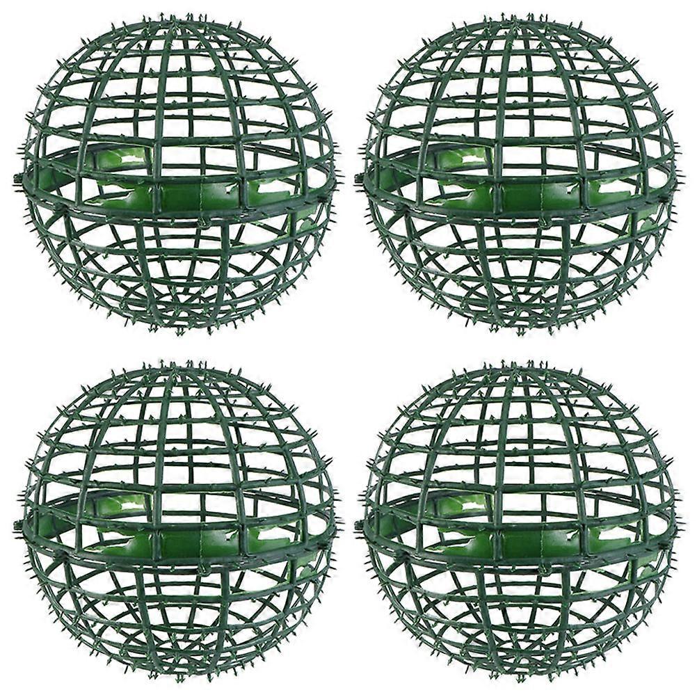 Topiary Frames Plastic Grass Ball Rack for Storage Use 4Pcs Garden Decor