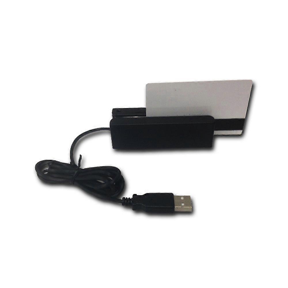 Magnetic Stripe Card Reader USB 3Track Speed Multitrack POS PlugandPlay Durable Design