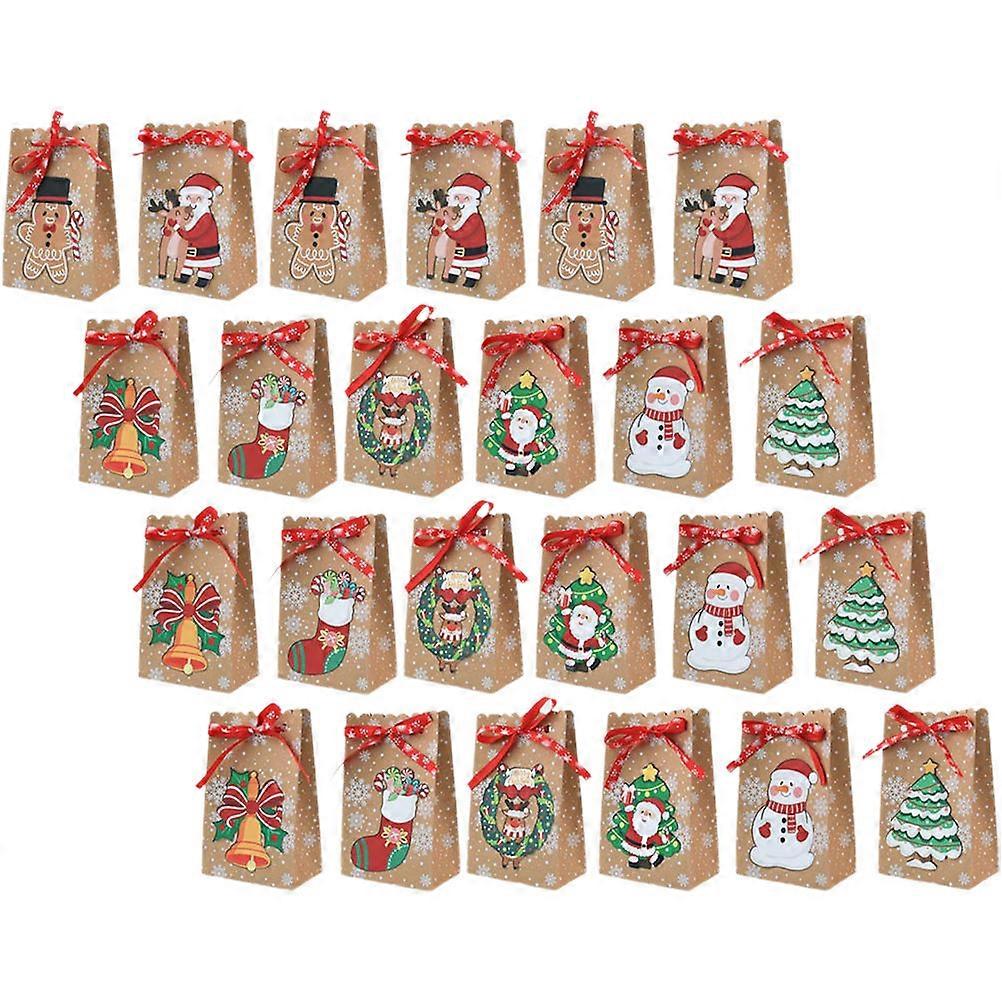 Small Cookie Boxes Reusable Paper Gift Boxes Rectangular Classic Design Assorted Color 18.3X11.7X7.4CM Storage 24Pcs