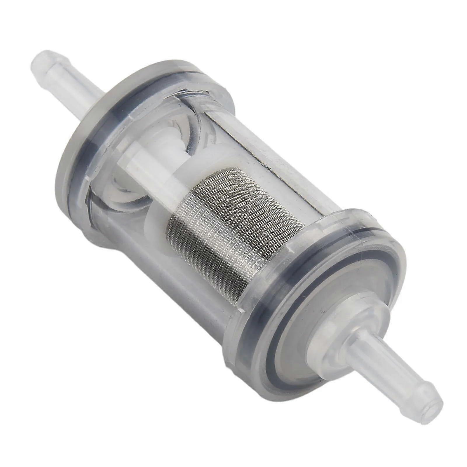 Car Fuel Filter Transparent Diesel Inline Wire Mesh for Webasto Heater Improves Engine Performance