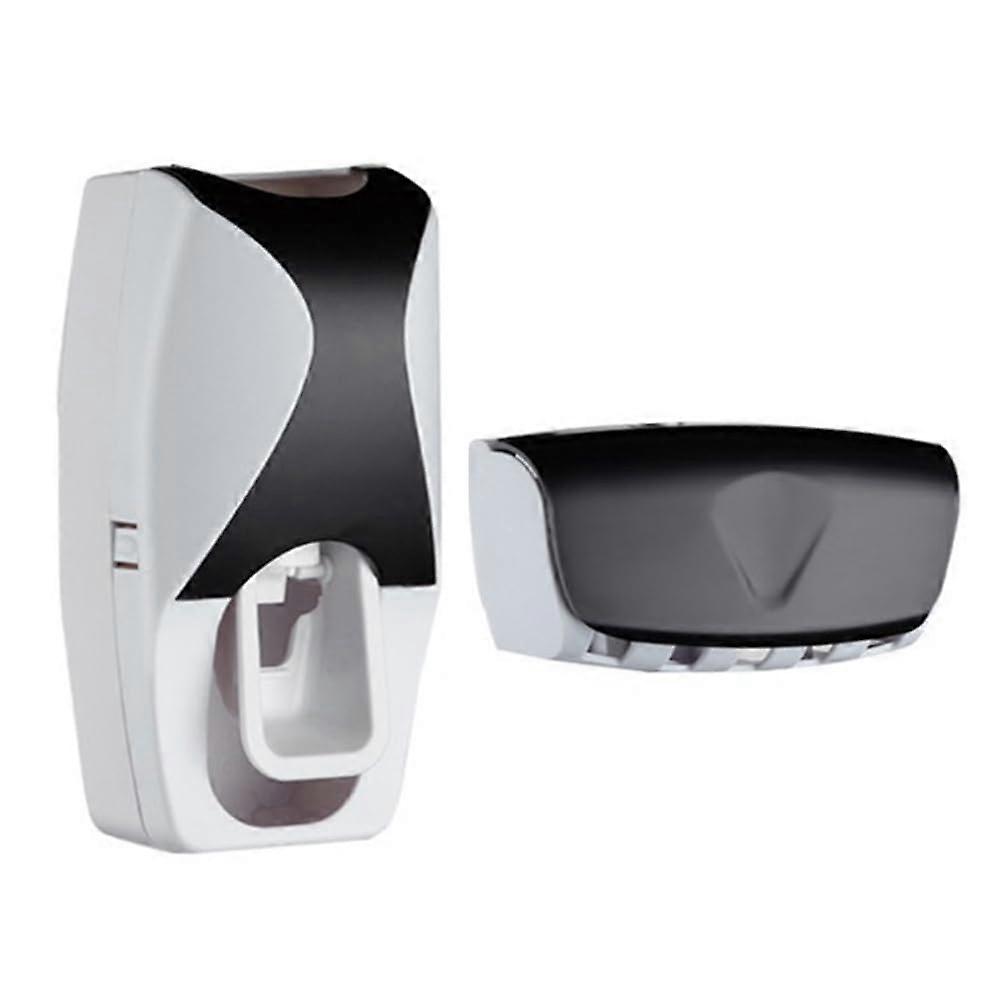 Wall Mounted Toothpaste Dispenser and Squeezer SpaceSaving EcoFriendly Holder for Bathroom