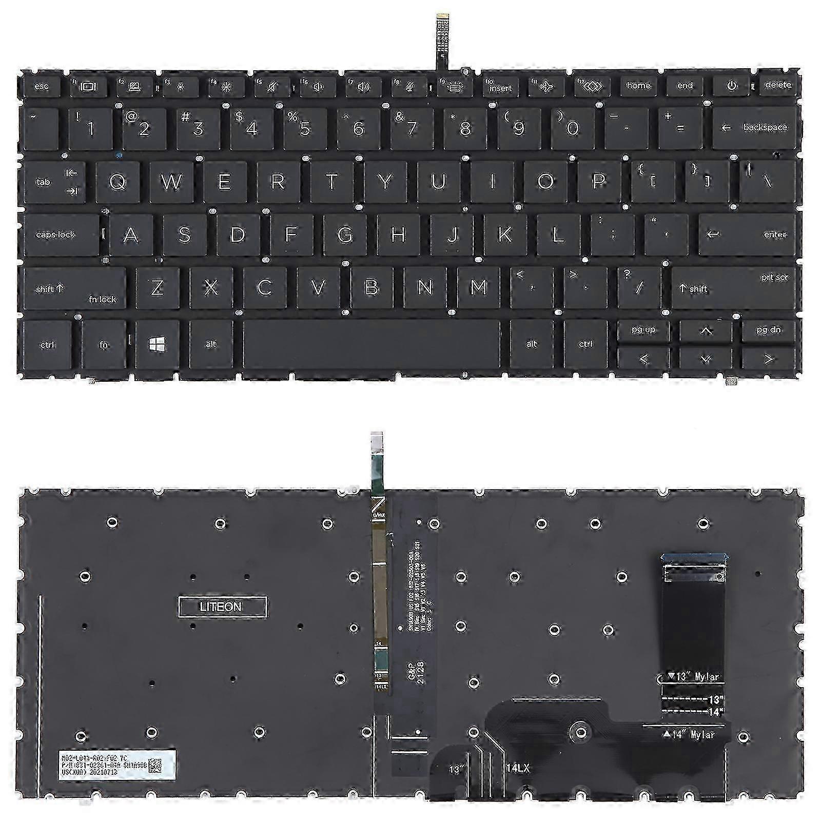 2025 For HP ProBook 440 G9 445 G9 US Version Keyboard with Backlight