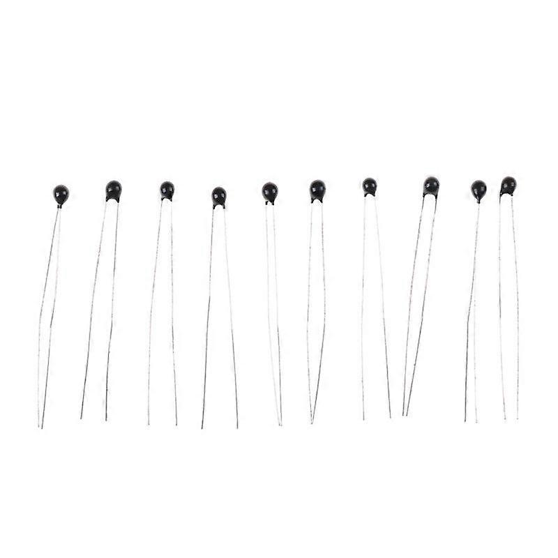 10pcs Thermistor Temperature Sensor NTC-MF52-103/3435 10K ohm 1%