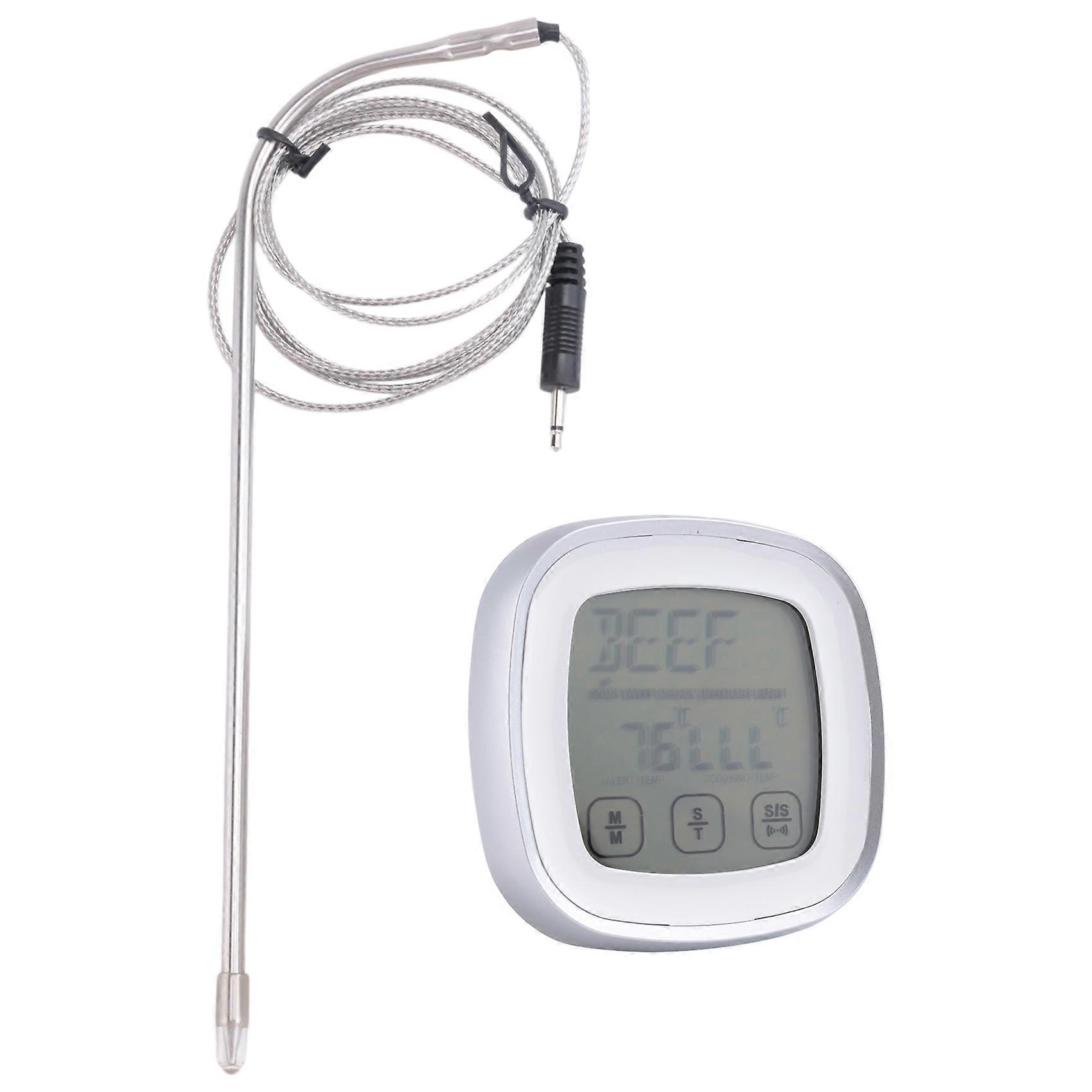 Digital Meat Thermometer for Grill - Instant Temperature Reader Gauge
