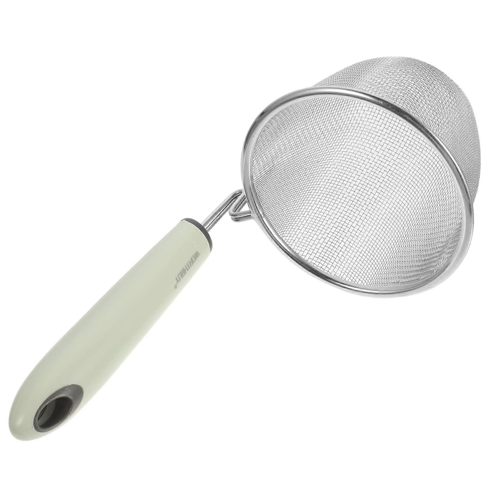 Stainless Steel Pasta Strainer with Ergonomic Handle for Effortless Noodle Draining