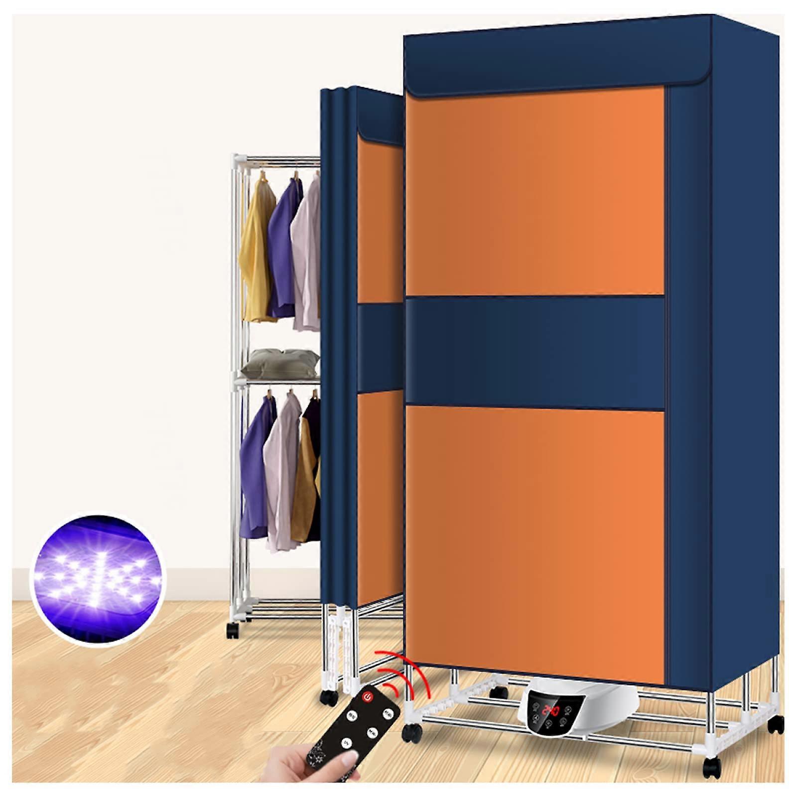 Electric Clothes Dryer Fast Drying Intelligent Temperature Control Large Space Indoor Blue Energy Saving