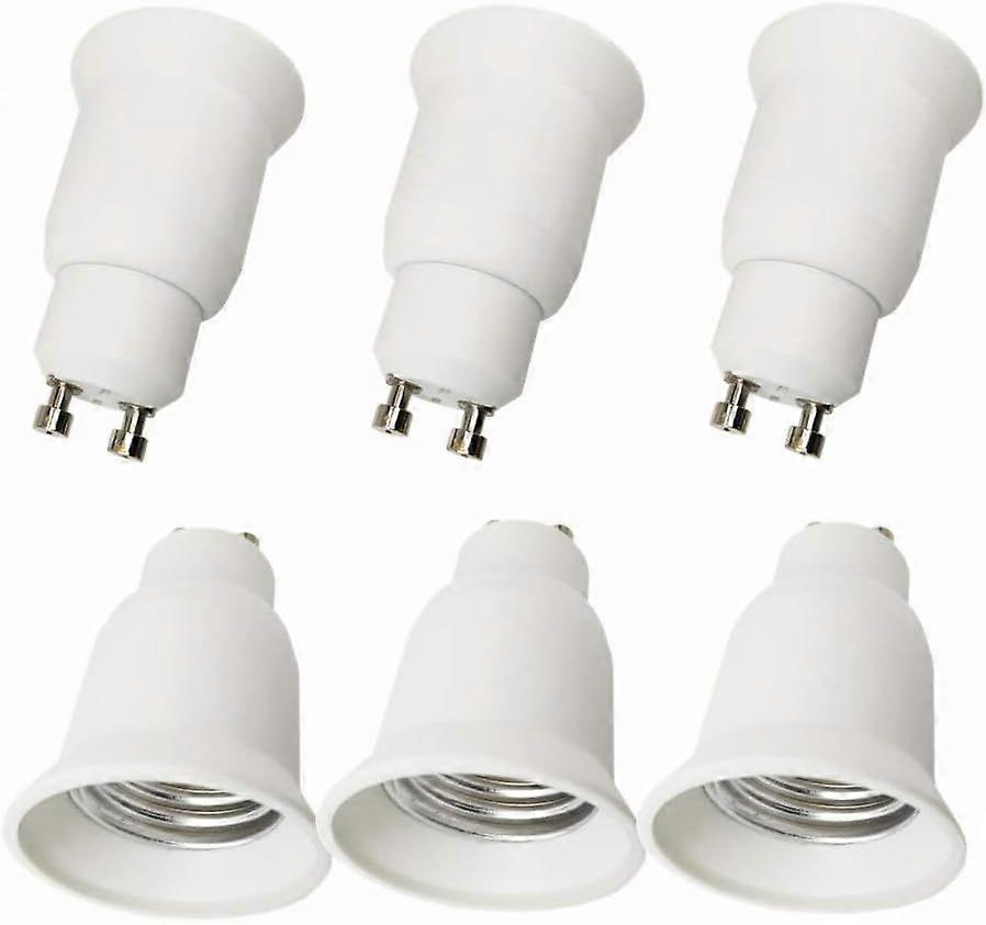 PCS GU10 to E27 Socket Adapter, LED Bulb Base GU10 to E26 Lamp Holder Converter