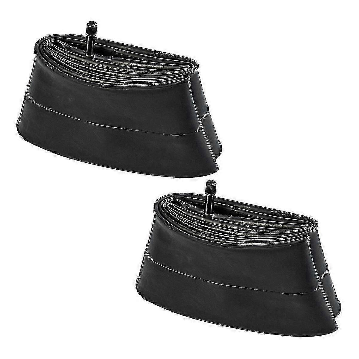 2 Pacotes de Câmaras de Ar para Mountain Bike 20x3.0/20 Polegadas com Válvula Schrader de 32mm