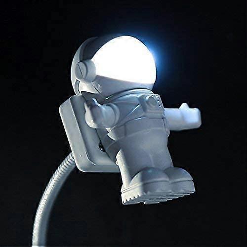 USB LED Light Flexible Neck Astronaut Design USB Powered Lamp for Laptop PC Notebook