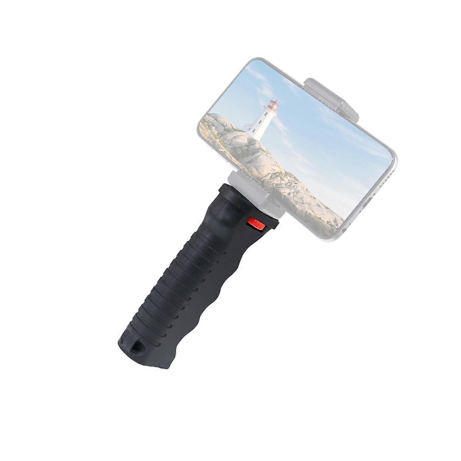 Camera Stabilizer with Quick Release Base, Shake Handheld Grip, Ergonomic AntiSlip Design for Smartphone