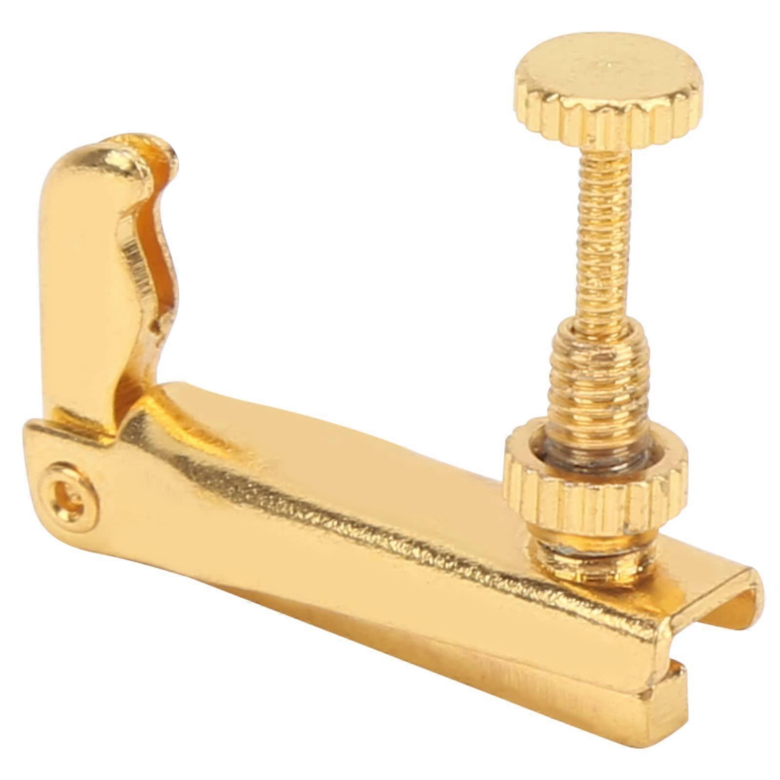 Violin and Cello String Trimming Tool Set 4pcs for 3/4 4/4 Instruments Black Gold Accessories