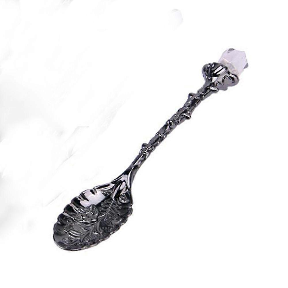 Coffee Spoon Crystal Head Tea Flatware Ice Cream