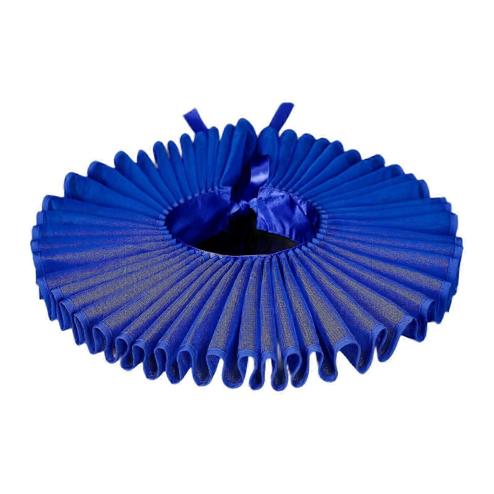 Ruff Elizabethan Collars Adjustable Ruff Ruffle Collars for Baroque Dress