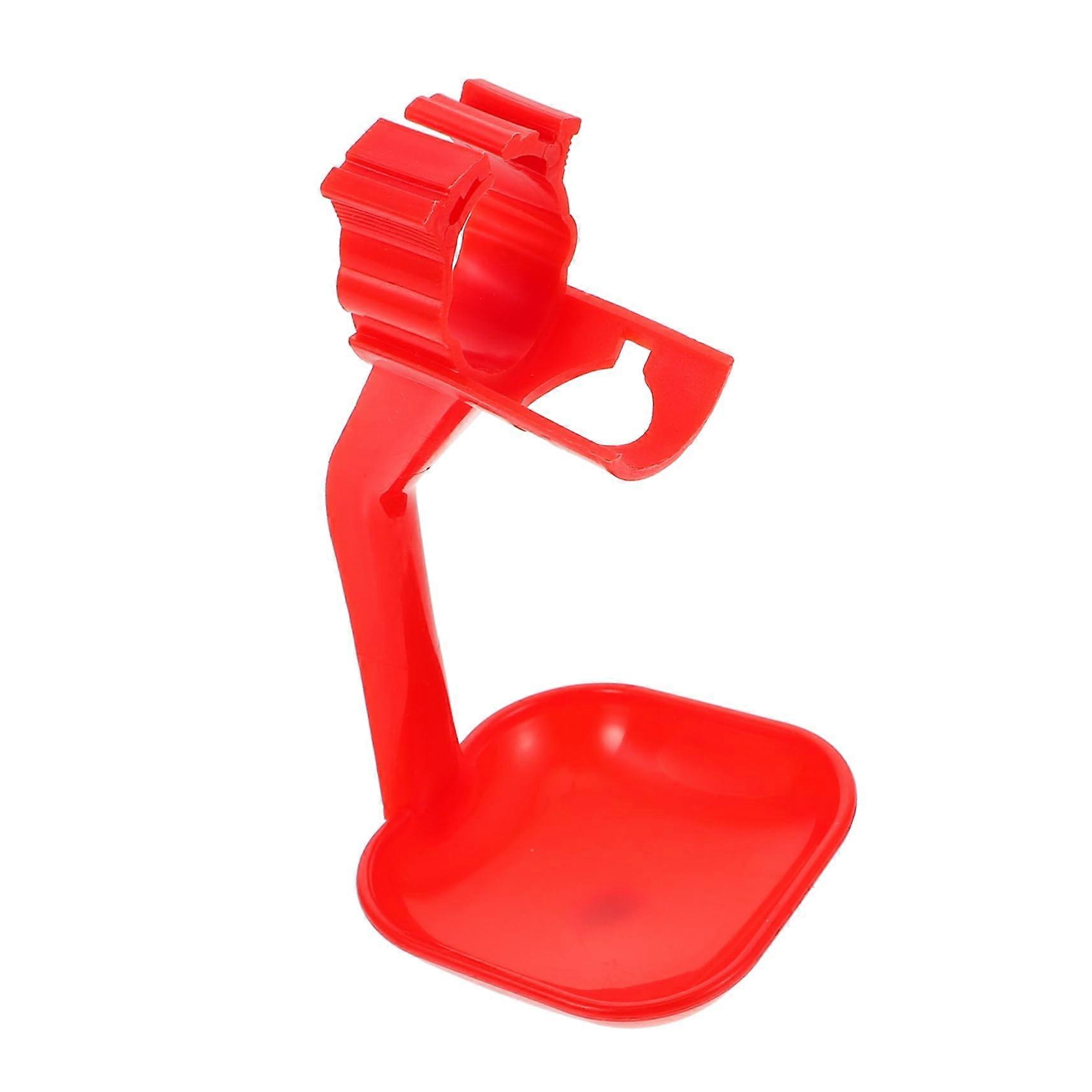 10pcs Chicken Waterer with Automatic Hanging Cups for Hens and Ducks Easy Install Farm Feeder