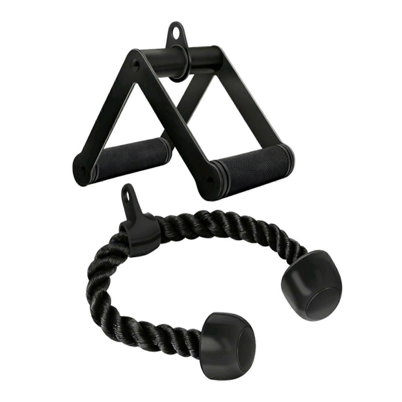 Cable Attachment Set Upper Body Training Row Handle for Elbows Shoulders