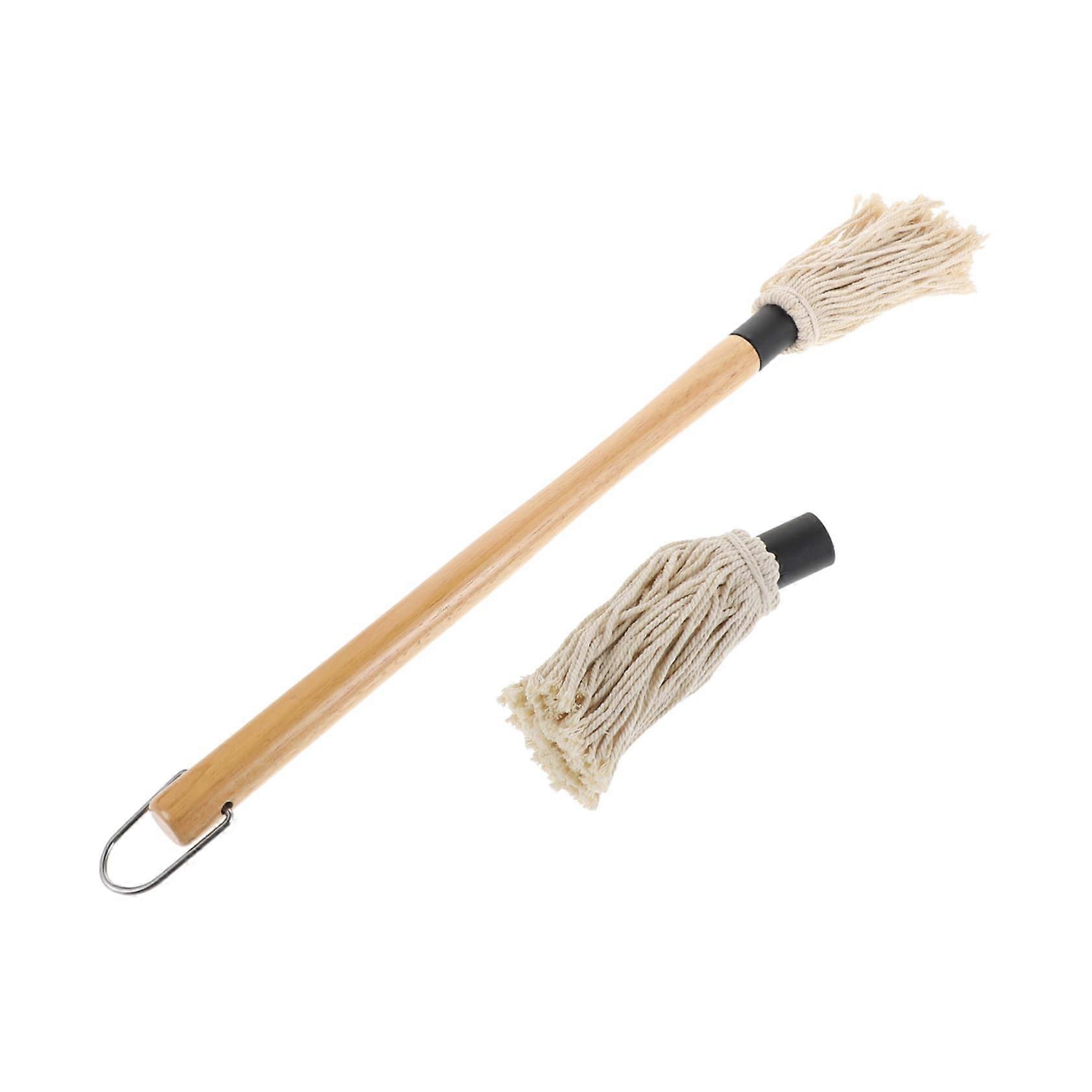 BBQ Basting Brush Set with Replaceable Head for Even Sauce Coverage, Grilling and Baking