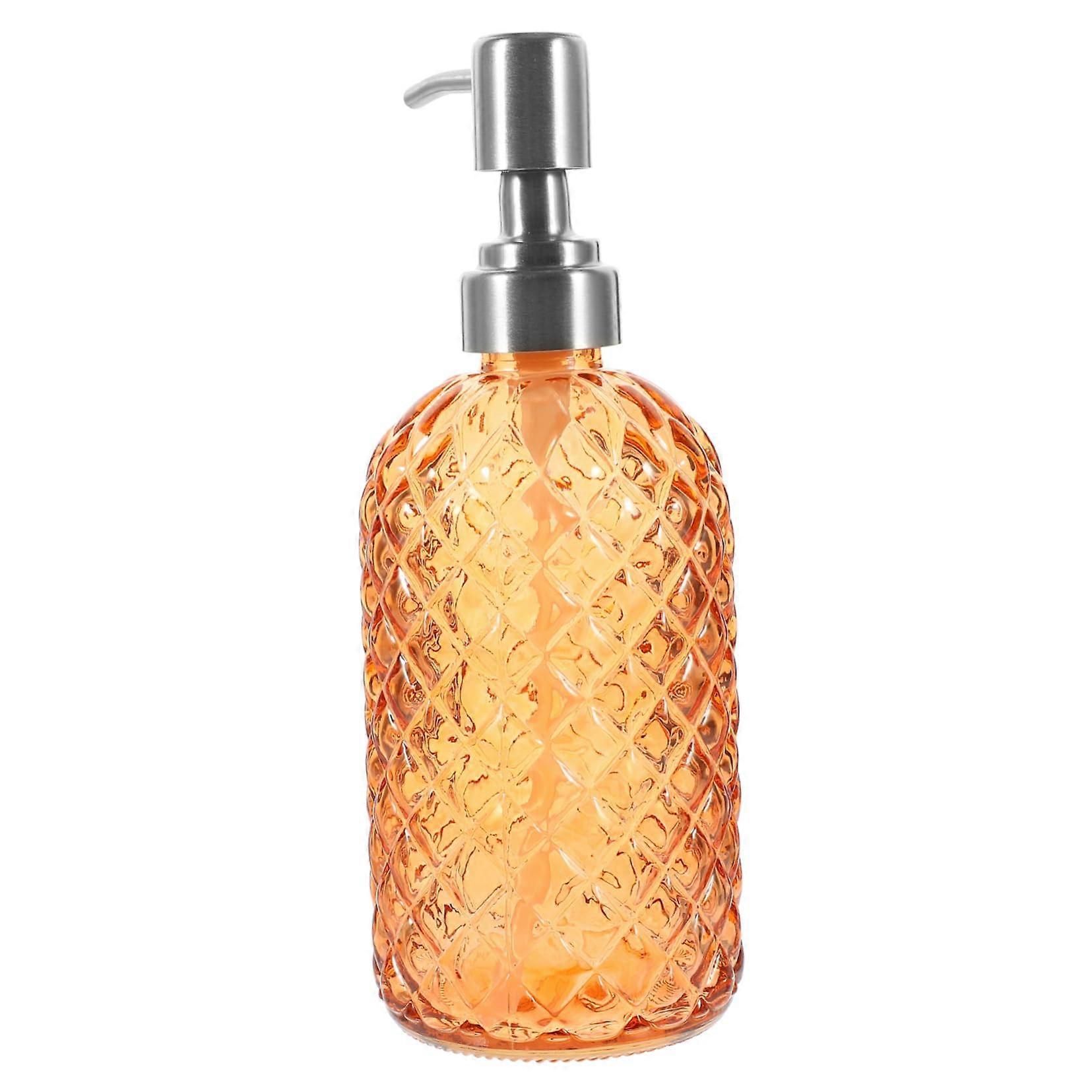 Soap Dispenser Pump Bottle 350ml Leakproof Refillable Liquid Container for Bathroom and Kitchen