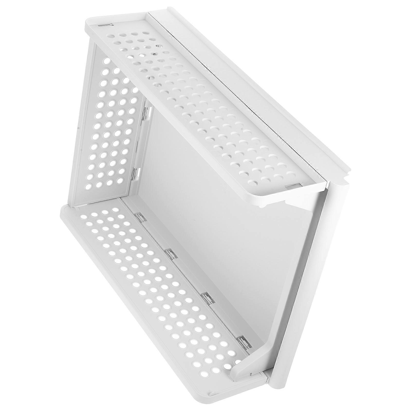 Drawer Type Storage Box Clothes Organizer for Storage Use 1Pcs White