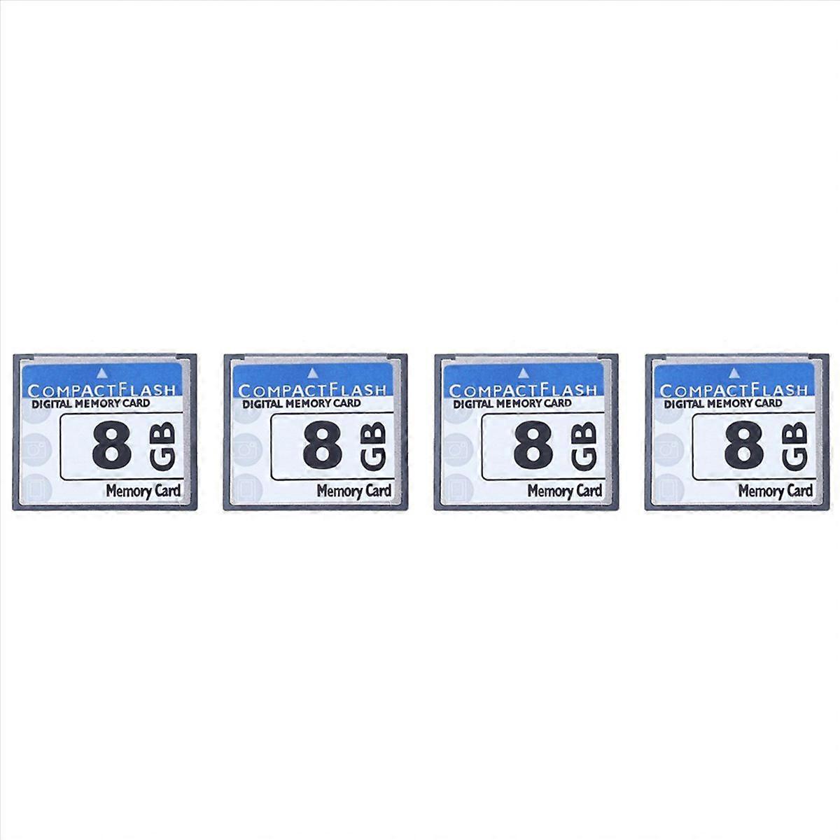 4X Professional 8GB Compact Flash Memory Card(White&Blue)