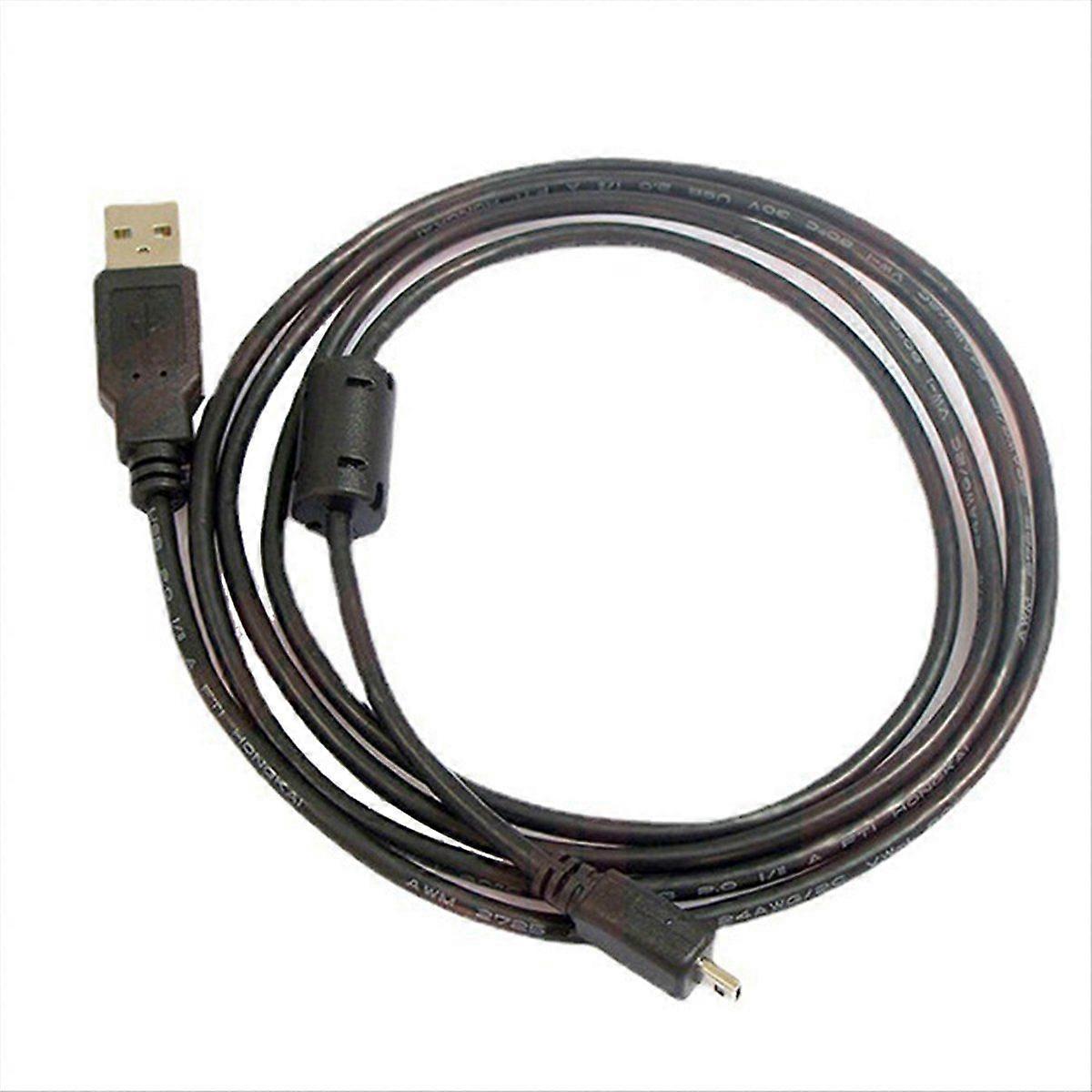 -E6 Data Cable Digital Camera USB Mini 8 Pin Universal for 1 M with Magnetic Ring