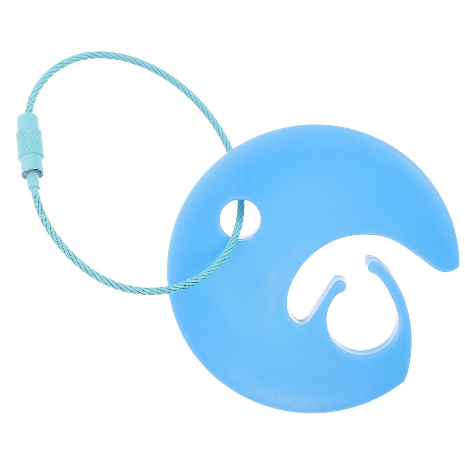 Plastic Disc Holder Blue Pe Material for Fixing Use 4Pcs Hanging Flying Clips