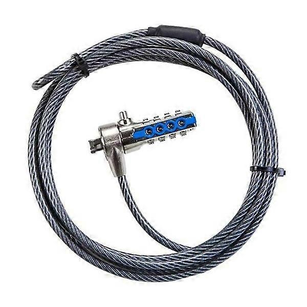 Targus Defcon Security Cable Laptop Key Lock Cable Grey 2m PA410S