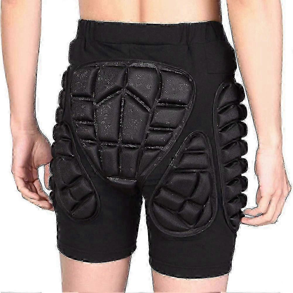 Hip protection shorts for skiing with Eva padding