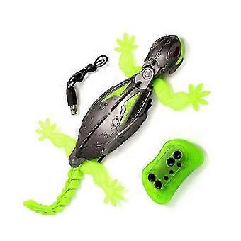 Wall Crawler Gecko with Official Technology, Rechargeable Remote Control Robot Kids Toys, Prank Toy